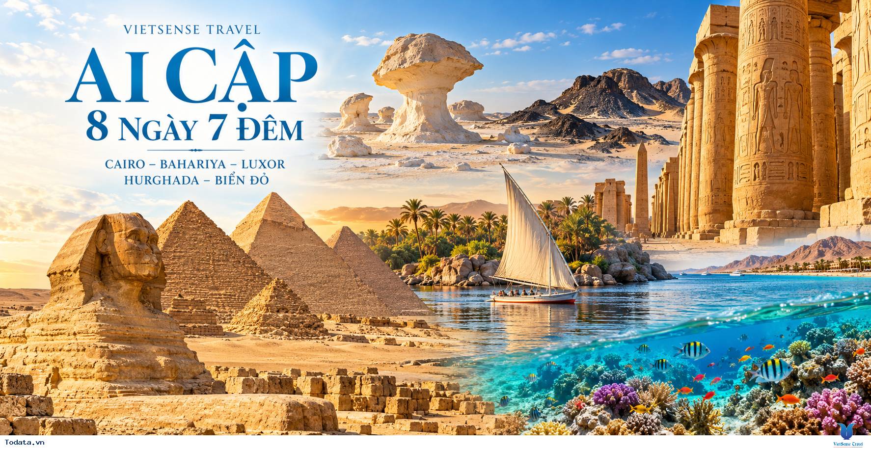 Tour du lịch Ai Cập 8 ngày 7 đêm - Ảnh 1